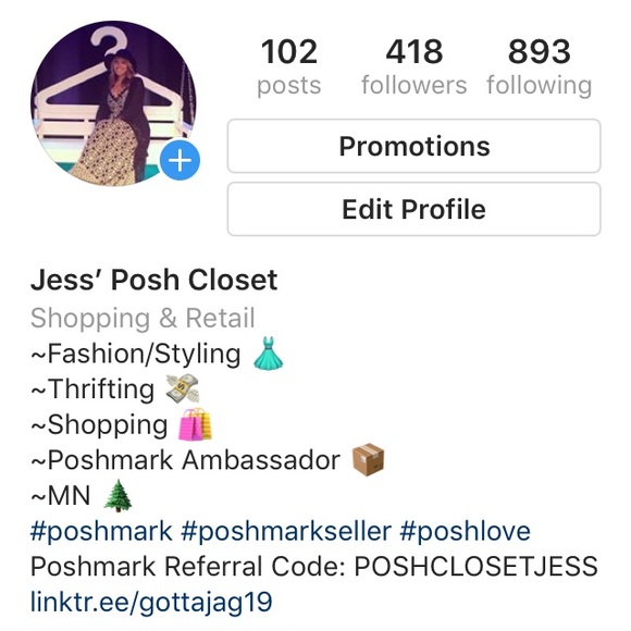 Follow me on Instagram! @poshclosetjess - Picture 2 of 2